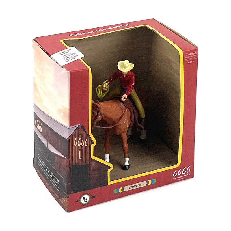 1/20 Four Sixes Ranch Cowboy & Quarter Horse by Big Country
