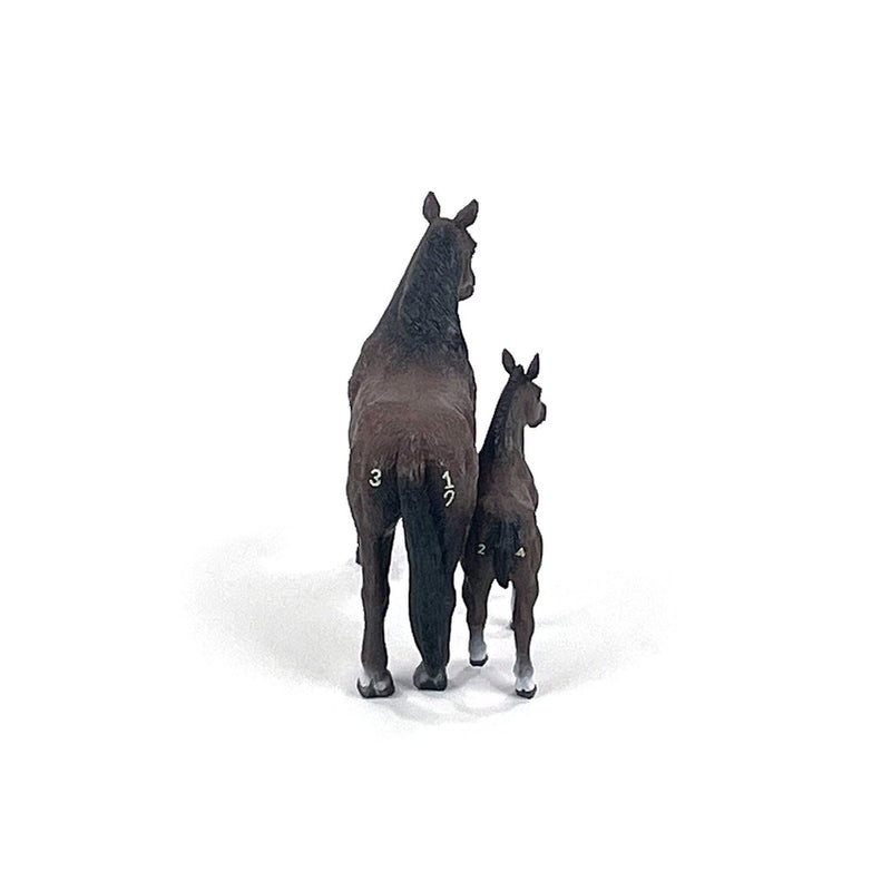 1/20 Four Sixes Ranch Quarter Horse Mare & Colt by Big Country