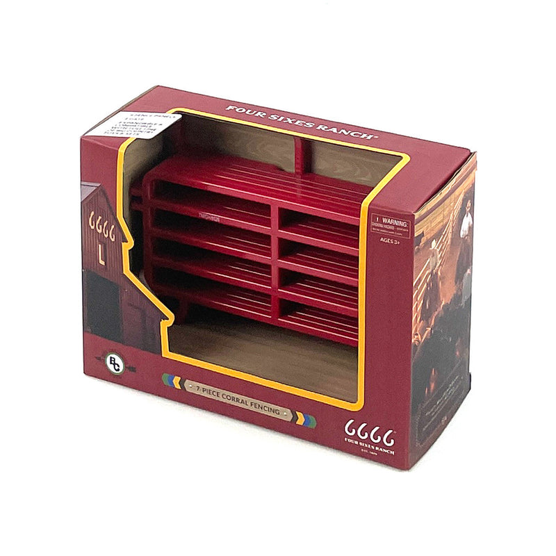 1/20 Four Sixes Ranch 7-Piece Corral Fencing by Big Country