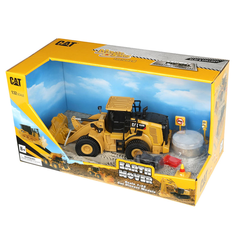 1/32 Caterpillar 950M Wheel Loader, Diecast Masters Earth Mover Playset