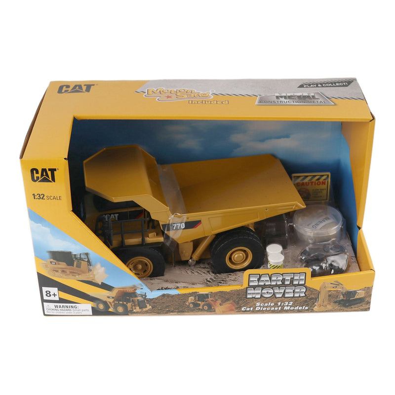 1/32 Caterpillar 770 Mining Truck, Diecast Masters Earth Mover Playset