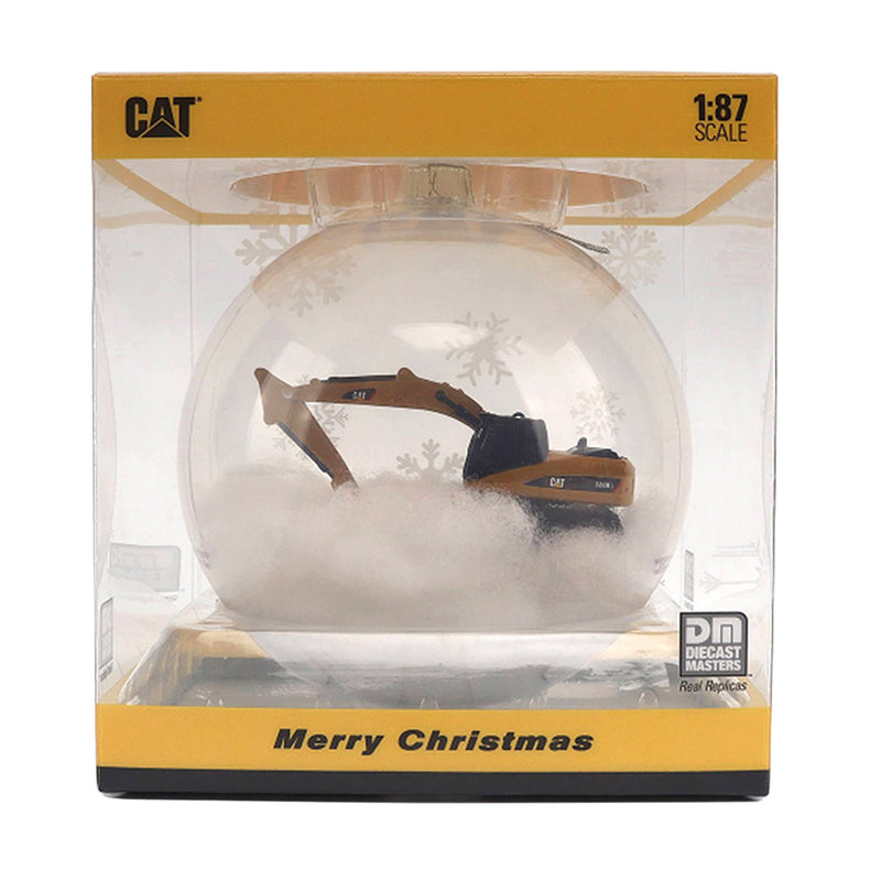 1/87 Caterpillar 320F L Hydraulic Excavator in Christmas Ornament, Diecast Masters HO Series