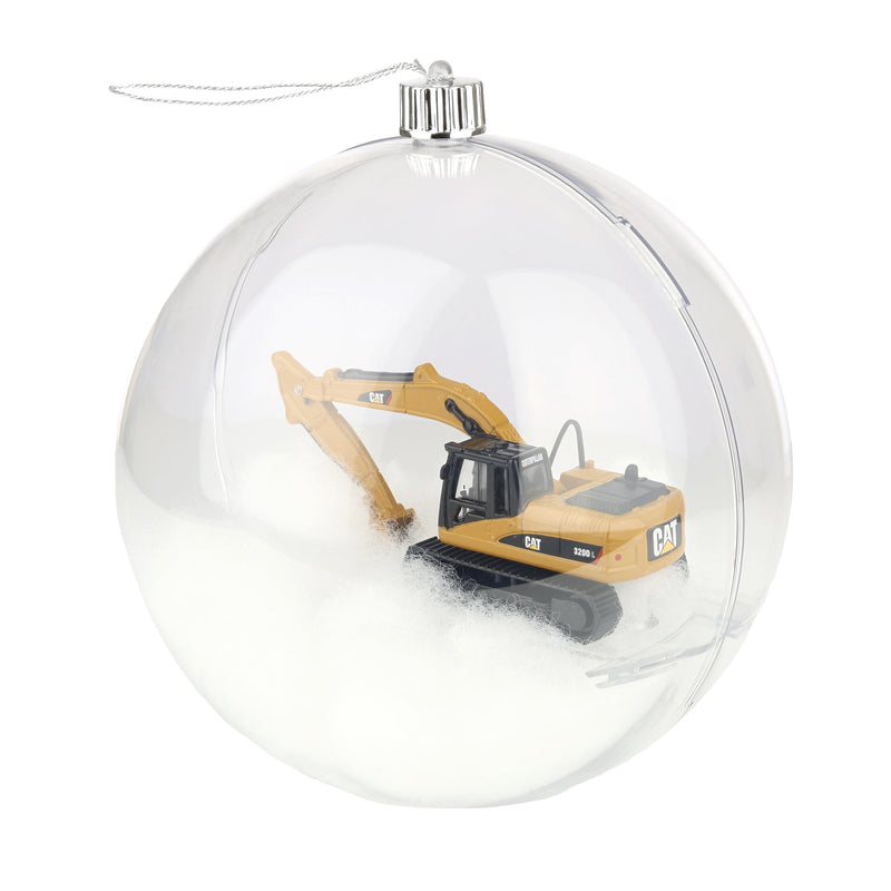 1/87 Caterpillar 320F L Hydraulic Excavator in Christmas Ornament, Diecast Masters HO Series