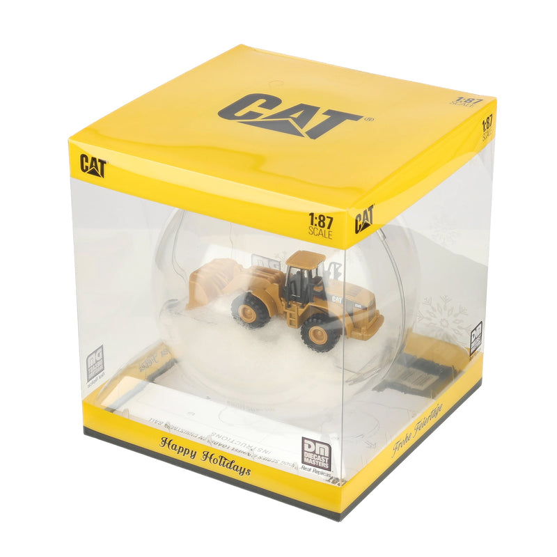 1/87 Caterpillar 950G Series II Wheel Loader in Christmas Ornament, Diecast Masters HO Series