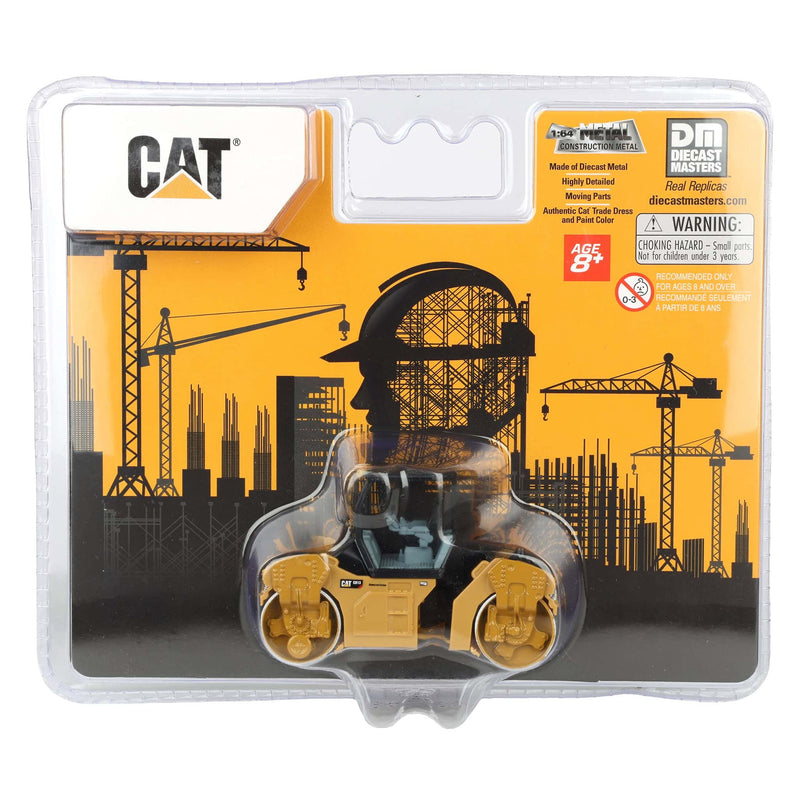 1/64 CAT CB13 Roller with ROPS by Diecast Masters