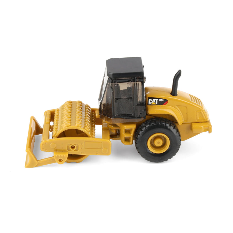 1/87 CAT 9CS56 Roller with Interchangeable Front Attachment by Diecast Masters