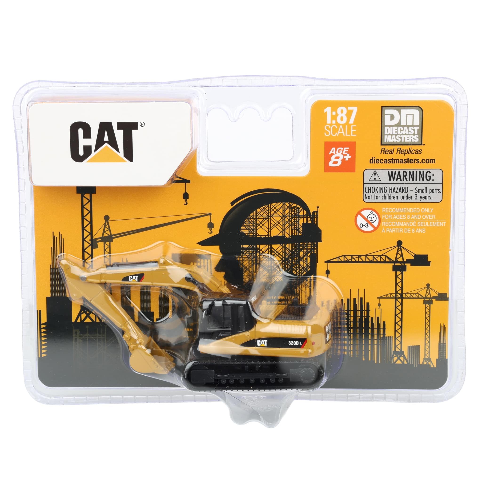 1/87 CAT 320D L Hydraulic Excavator by Diecast Masters — Outback Toys