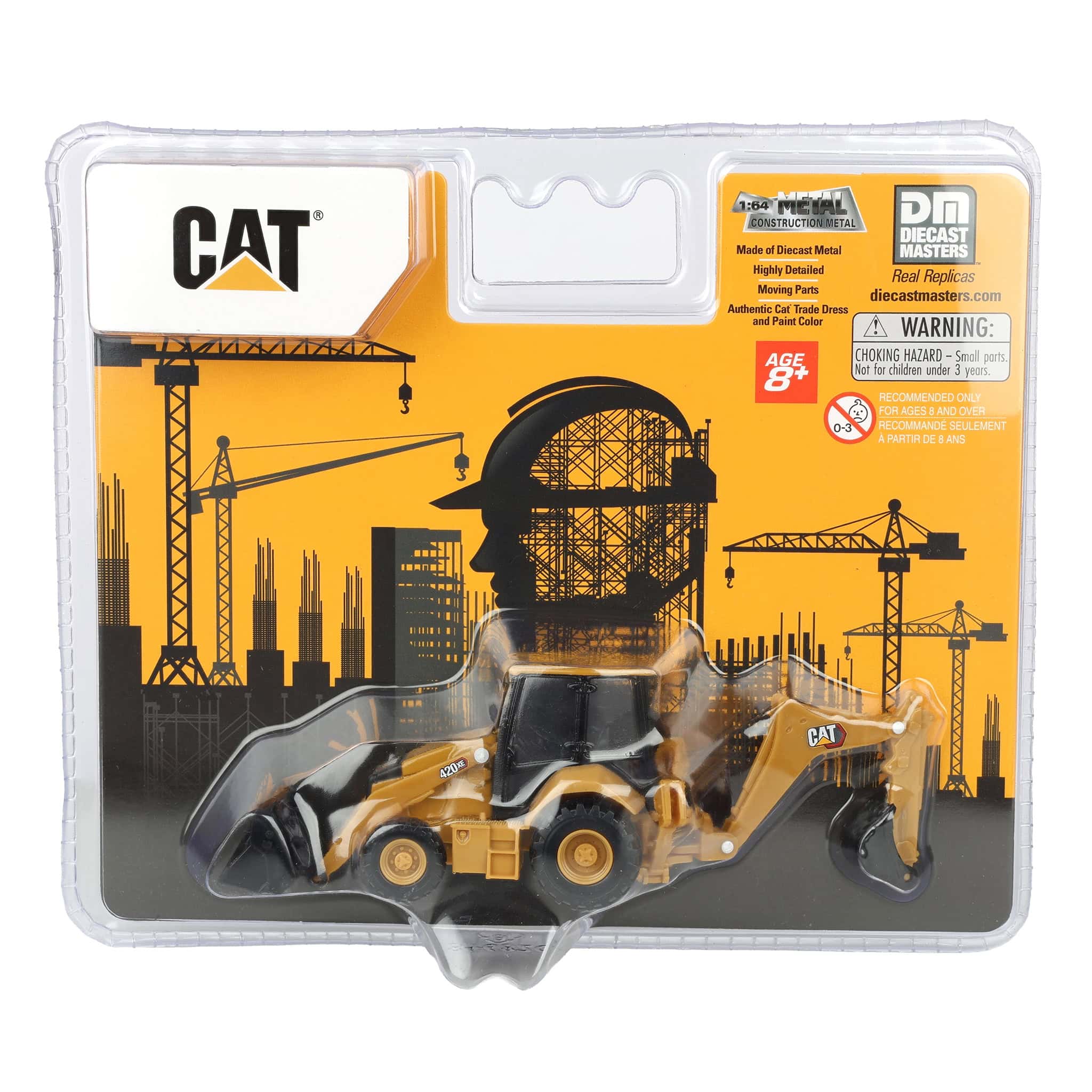 84682CS 1/64 CAT 420 Backhoe Loader by Diecast Masters — Outback Toys