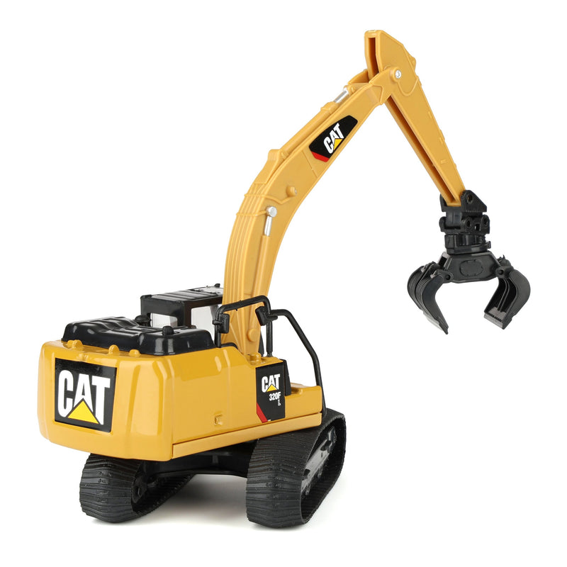 1/64 CAT 320 Excavator with Interchangeable Attachments by Diecast Masters