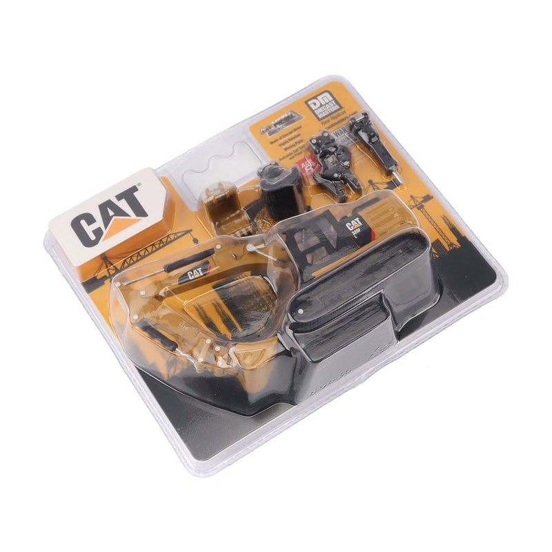1/64 CAT 320 Excavator with Interchangeable Attachments by Diecast Masters