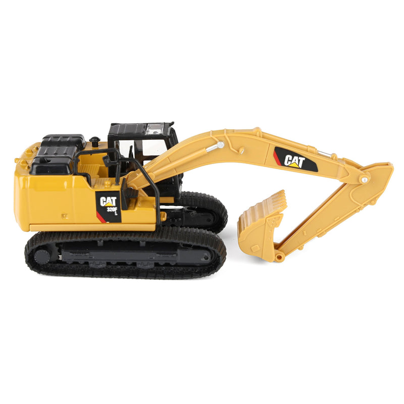 1/64 CAT 320 Excavator with Interchangeable Attachments by Diecast Masters