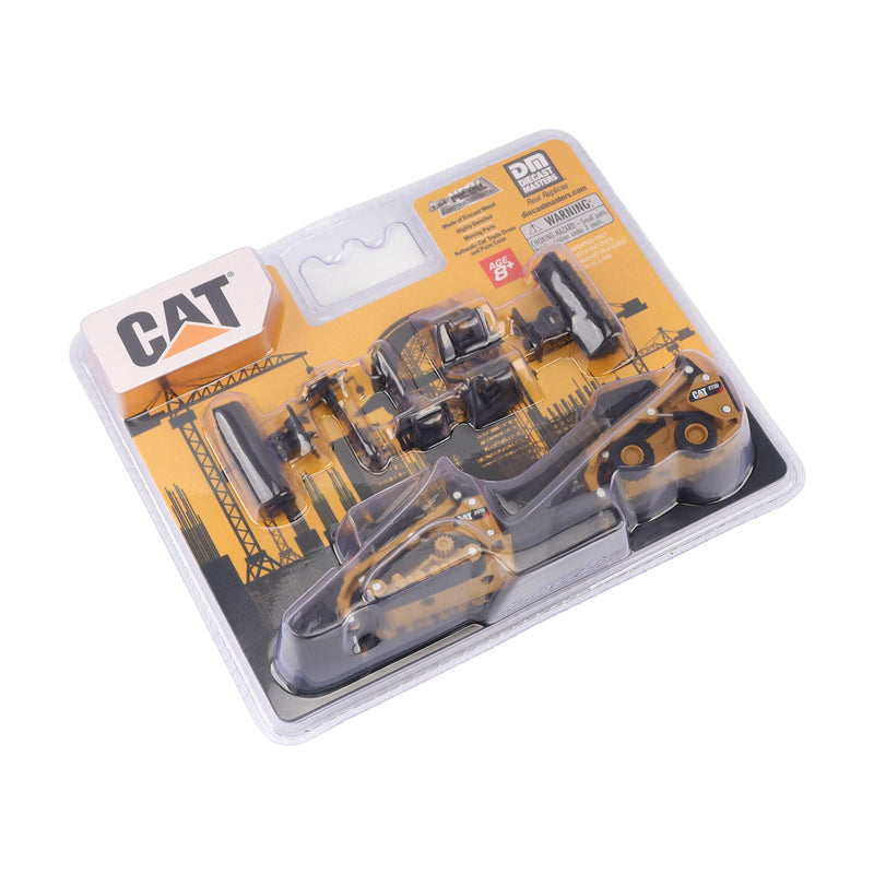 1/64 CAT 272 Skid Steer Loader & CAT 297D2 Compact Track Loader with Interchangeable Attachments by Diecast Masters