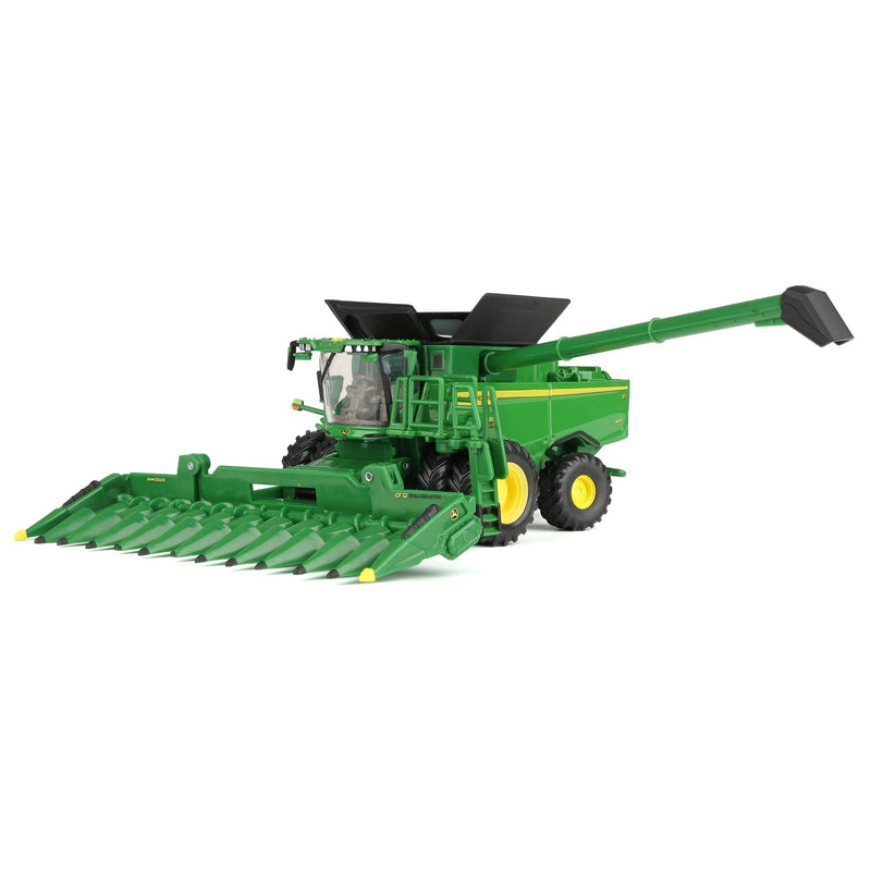 1/64 John Deere S7 800 Combine with Corn & Grain Heads, ERTL Prestige Collection