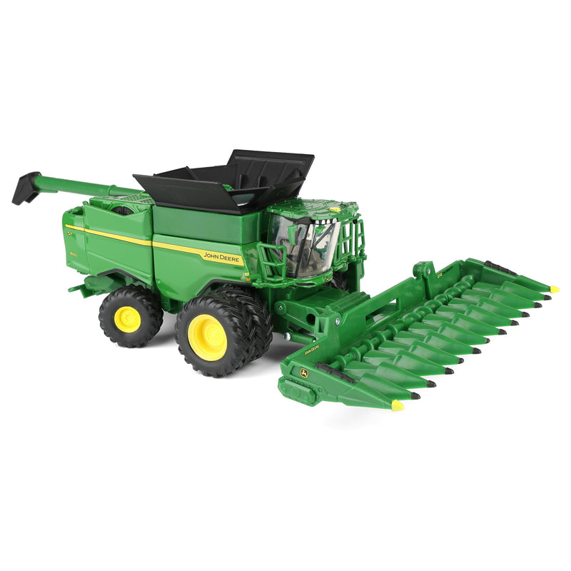 1/64 John Deere S7 800 Combine with Corn & Grain Heads, ERTL Prestige Collection