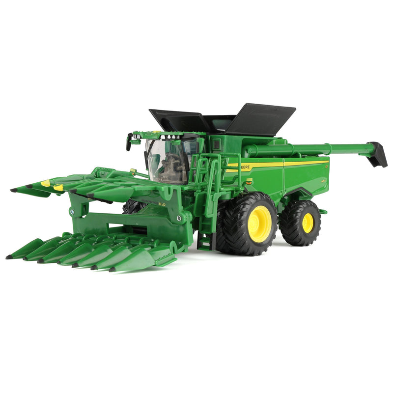 1/64 John Deere S7 800 Combine with Corn & Grain Heads, ERTL Prestige Collection