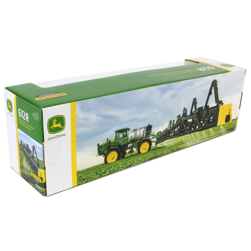 1/64 John Deere 612R Sprayer with Semi Truck & Lowboy Trailer, ERTL Replica Play