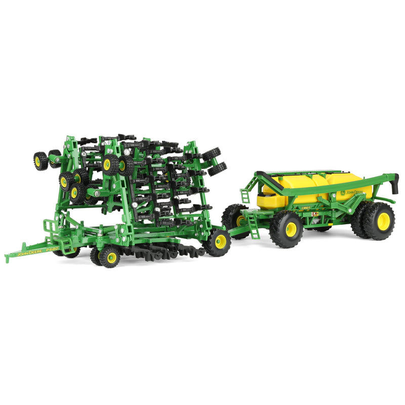 1/64 John Deere Set with P680 Air Seeder & C850T Cart, ERTL Replica Play
