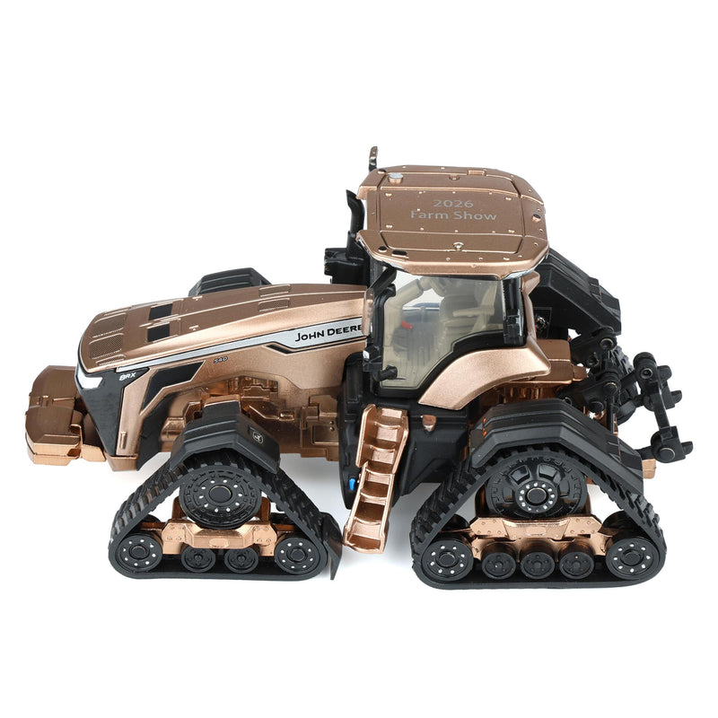 Chase Unit ~ 1/64 John Deere 8RX 540 Tractor on Tracks by ERTL, 2026 Farm Show One Time Production