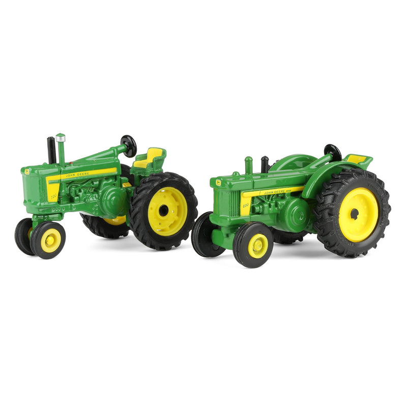 1/64 John Deere 720 Tractor & 820 Tractor, Waterloo "20" Series 70th Anniversary Set, ERTL Prestige Collection