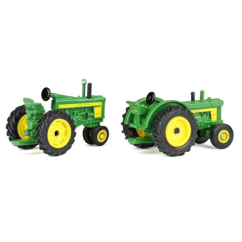 1/64 John Deere 720 Tractor & 820 Tractor, Waterloo "20" Series 70th Anniversary Set, ERTL Prestige Collection