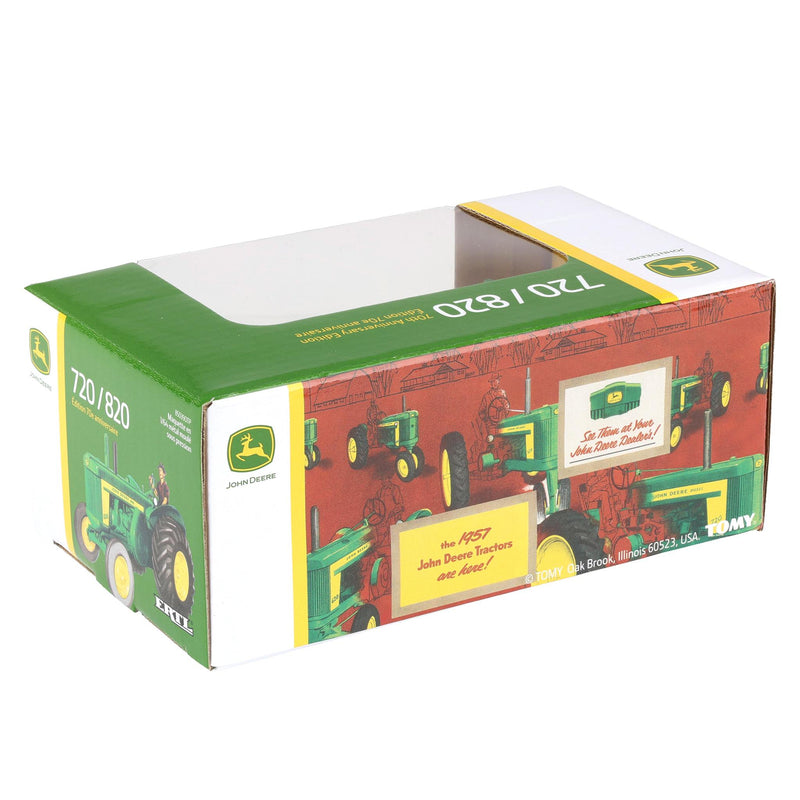 1/64 John Deere 720 Tractor & 820 Tractor, Waterloo "20" Series 70th Anniversary Set, ERTL Prestige Collection