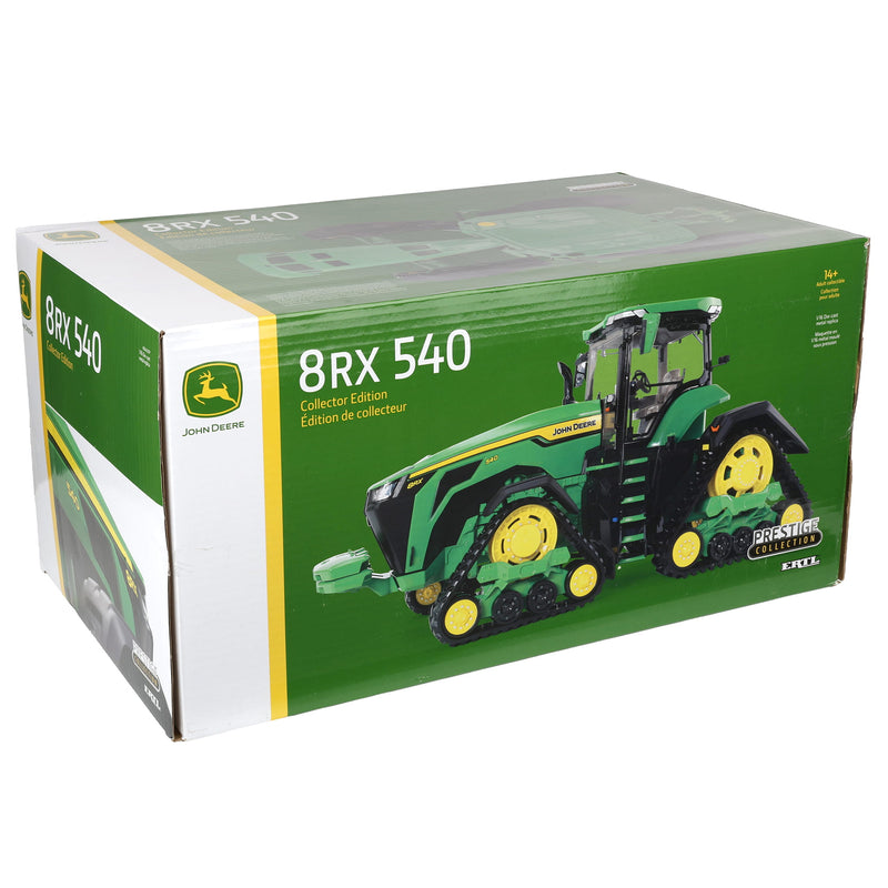 1/16 John Deere 8RX 540 Tracked Tractor by ERTL, Collector Edition One-Time Production