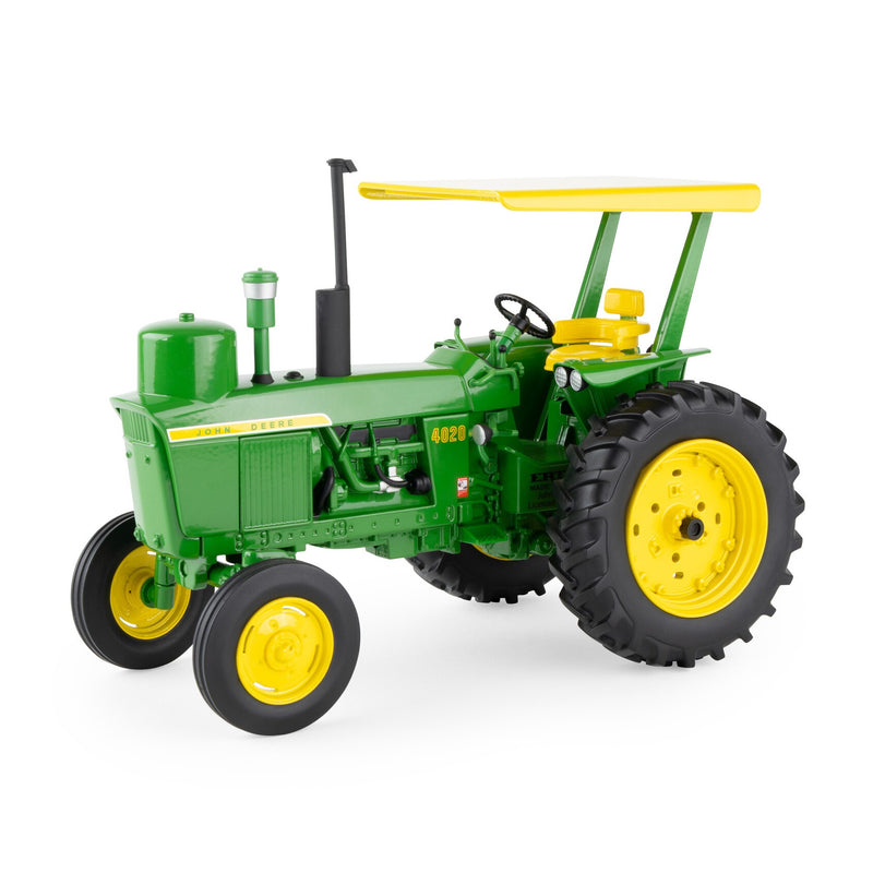 1/16 John Deere 4020 LP Gas Row Crop Tractor with ROPS & Canopy, ERTL Prestige Collection