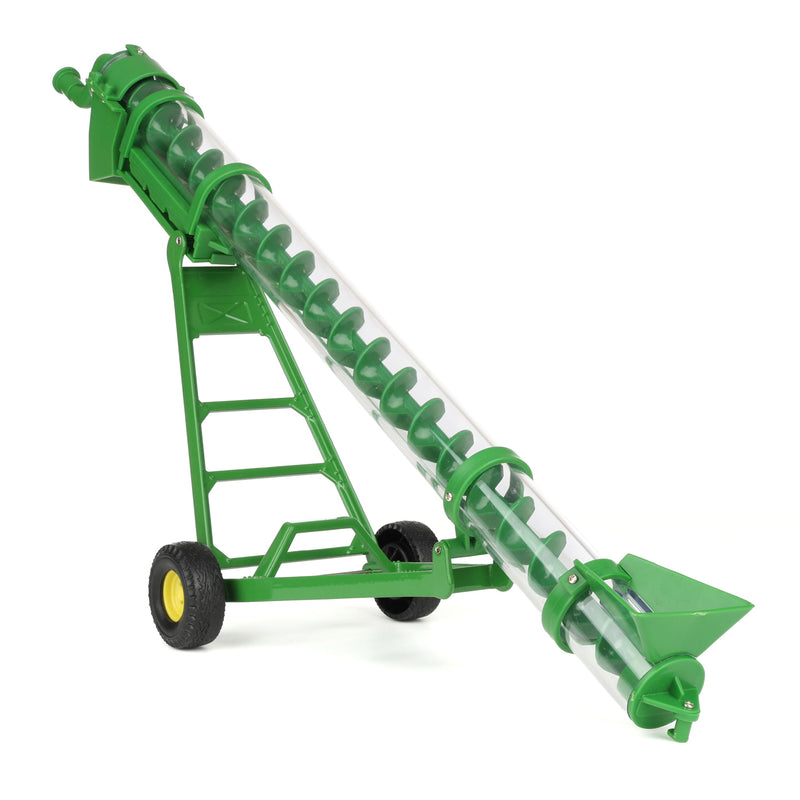 1/16 Green Grain Auger with Yellow Rims, ERTL Replica Play