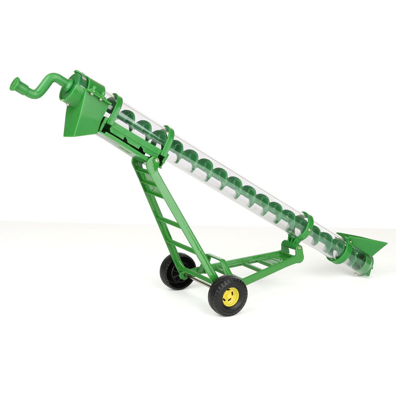 1/16 Green Grain Auger with Yellow Rims, ERTL Replica Play