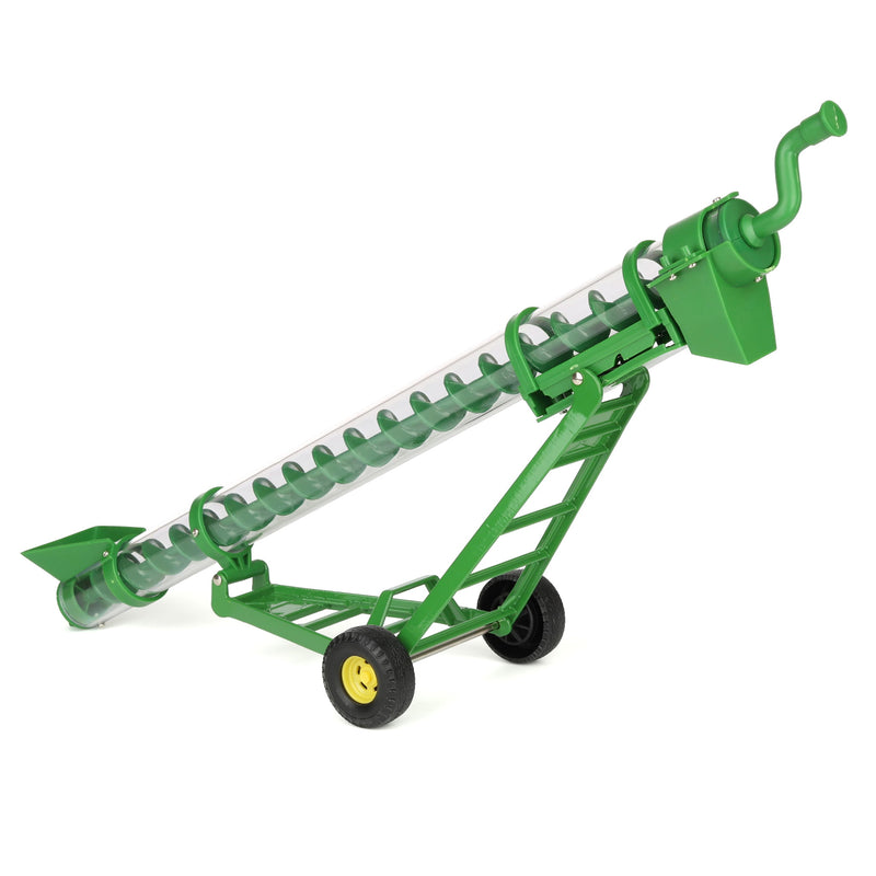 1/16 Green Grain Auger with Yellow Rims, ERTL Replica Play