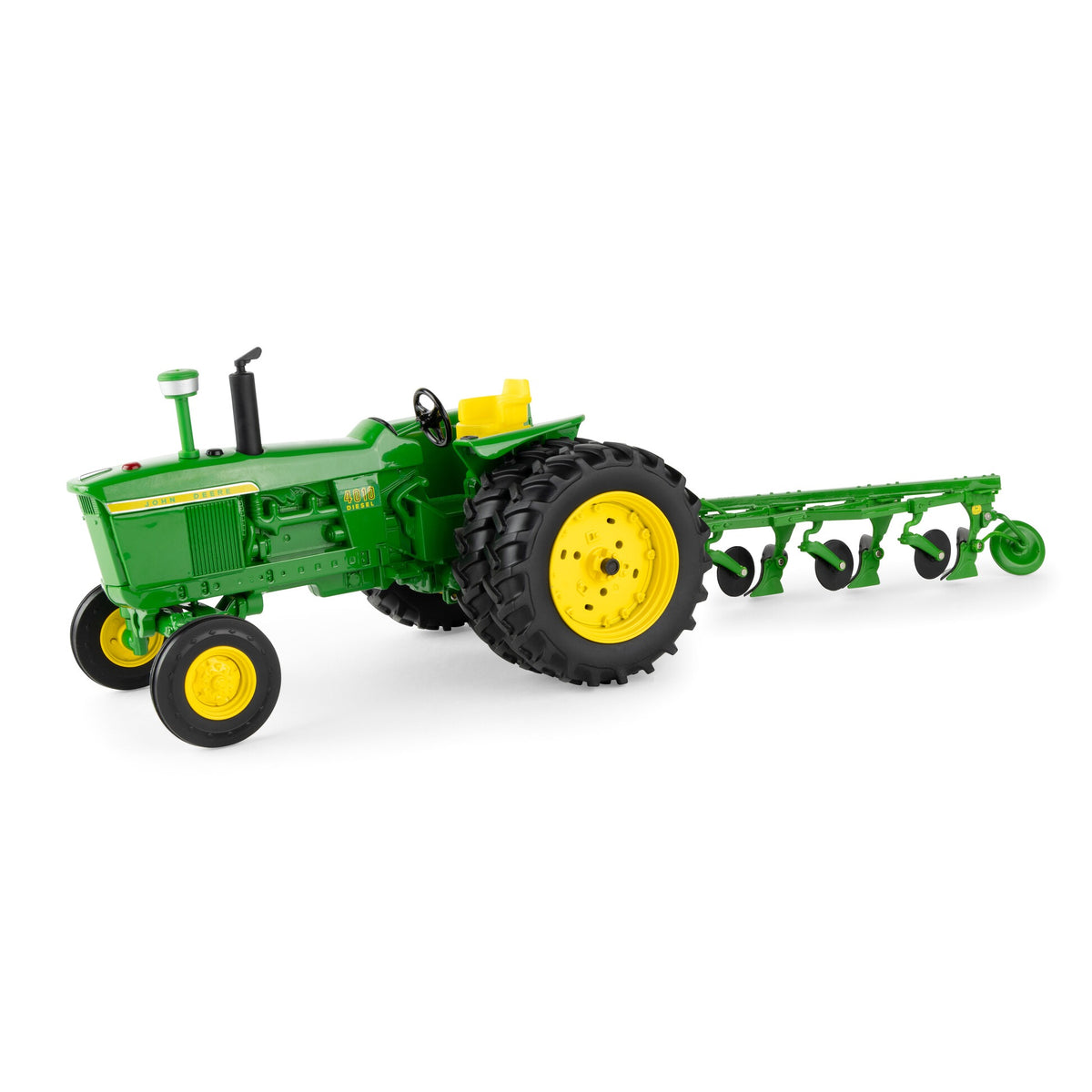 1/16 John Deere 4010 Tractor with 4-Bottom Plow by ERTL — Outback Toys