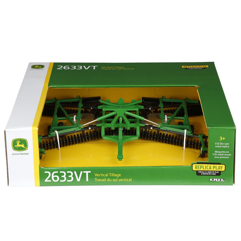 1/32 John Deere 2633VT Vertical Tillage Implement, ERTL Replica Play