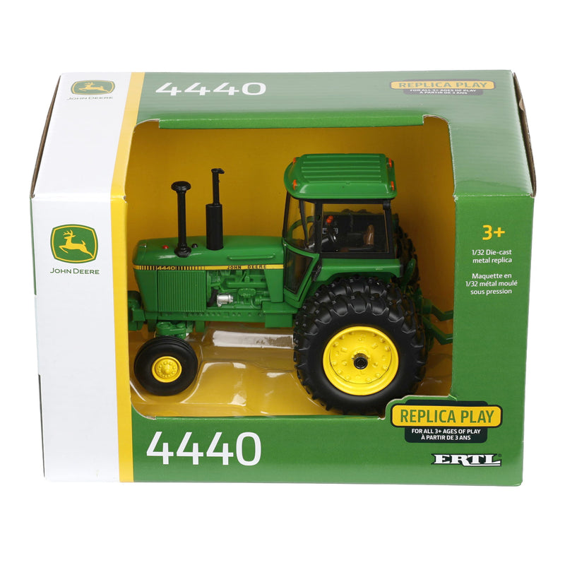 1/32 John Deere 4440 Tractor with Front Weights & Rear Duals by ERTL