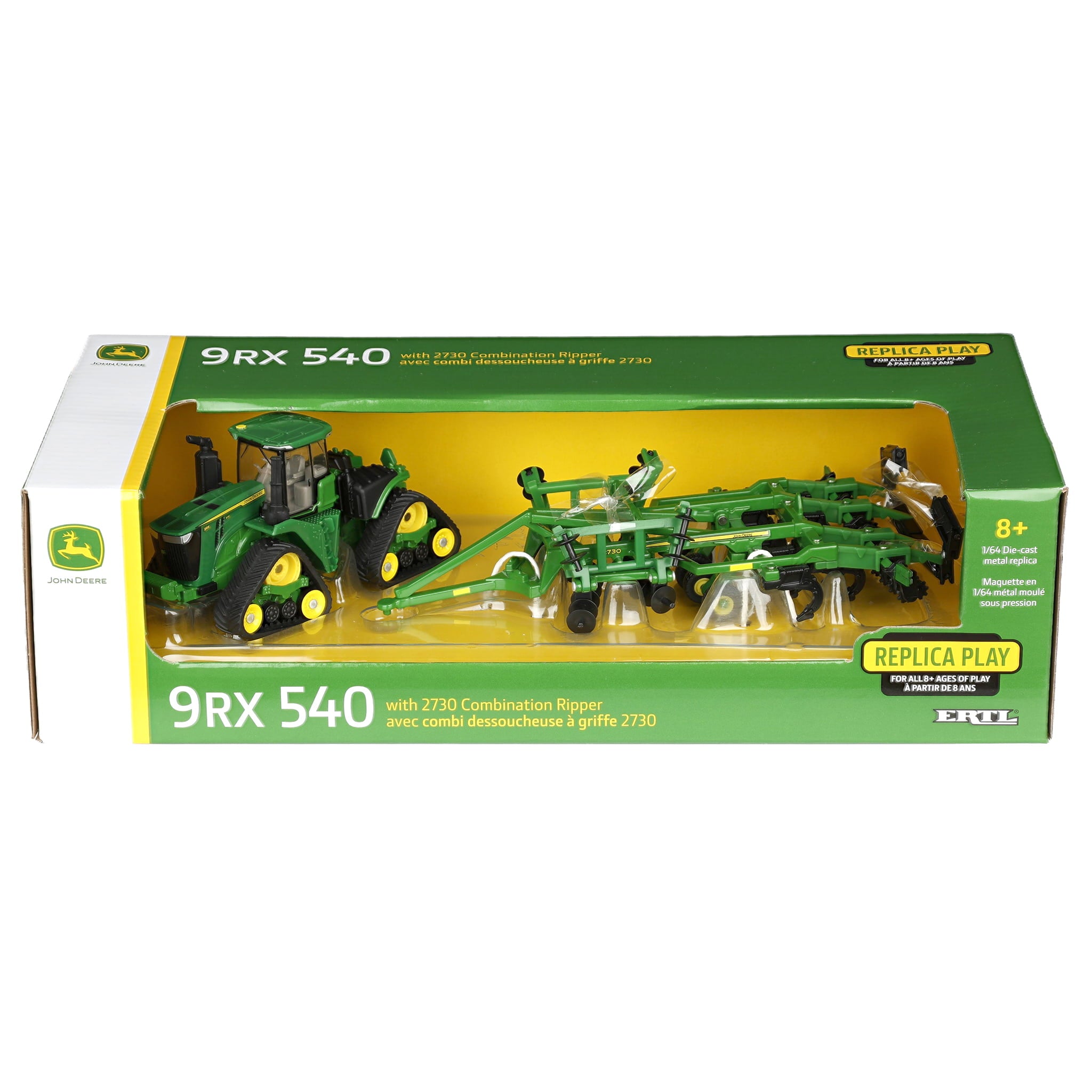1/64 John Deere 9RX 540 Tractor with John Deere 2730 Ripper, ERTL