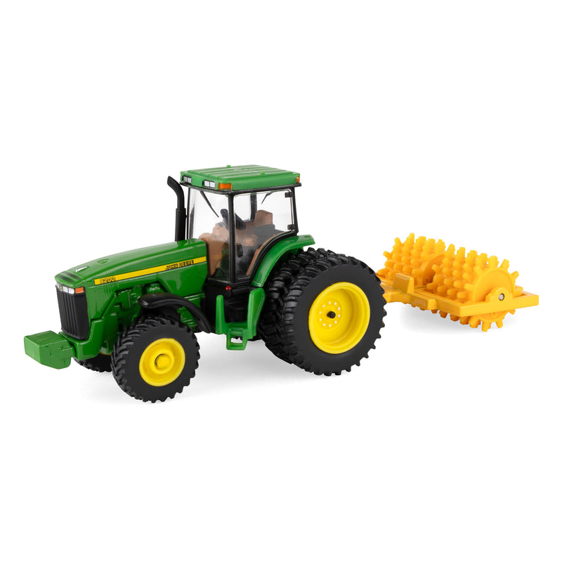 1/64 John Deere 8200 Tractor with Sheepsfoot Implement by ERTL