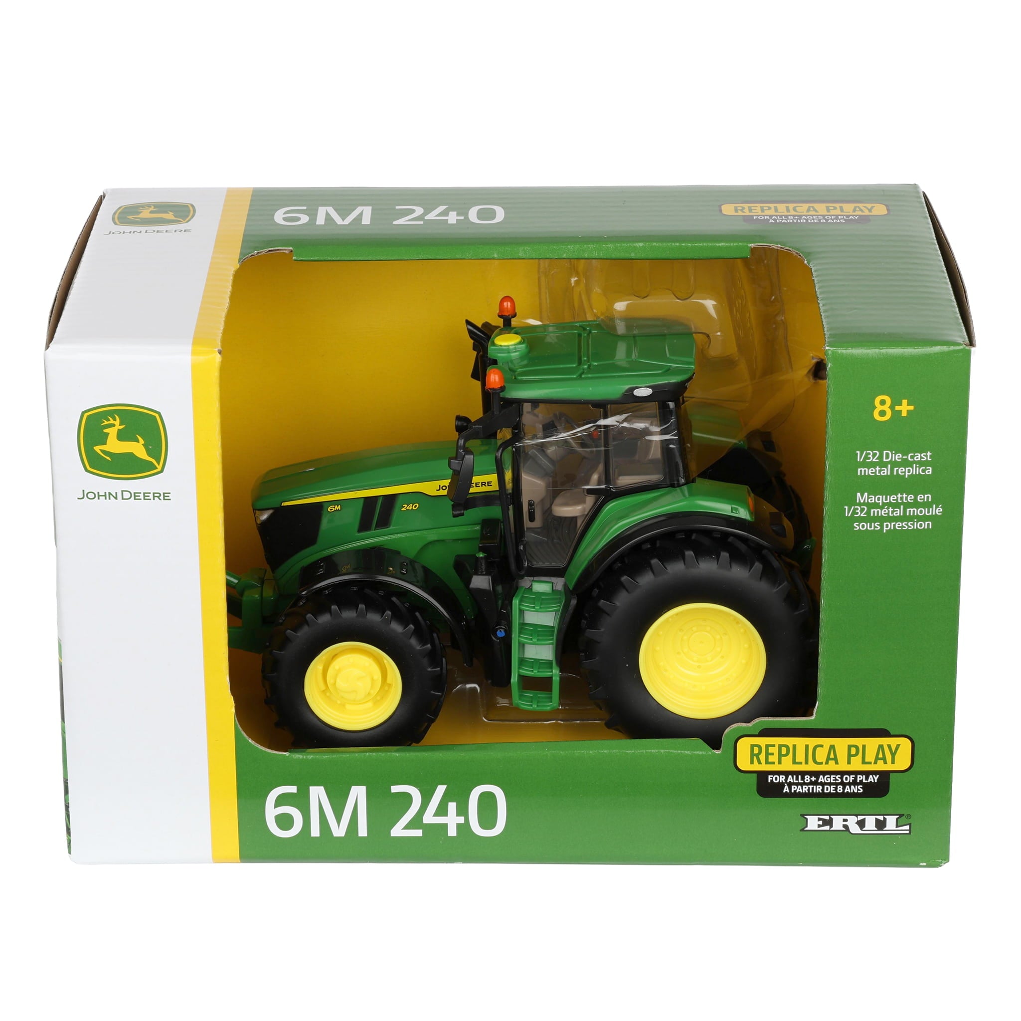 1/32 John Deere 6M 240 Tractor, ERTL Replica Play — Outback Toys