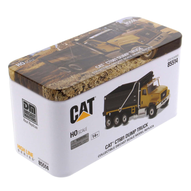 1/87 CAT CT681 Dump Truck, Diecast Masters HO Series