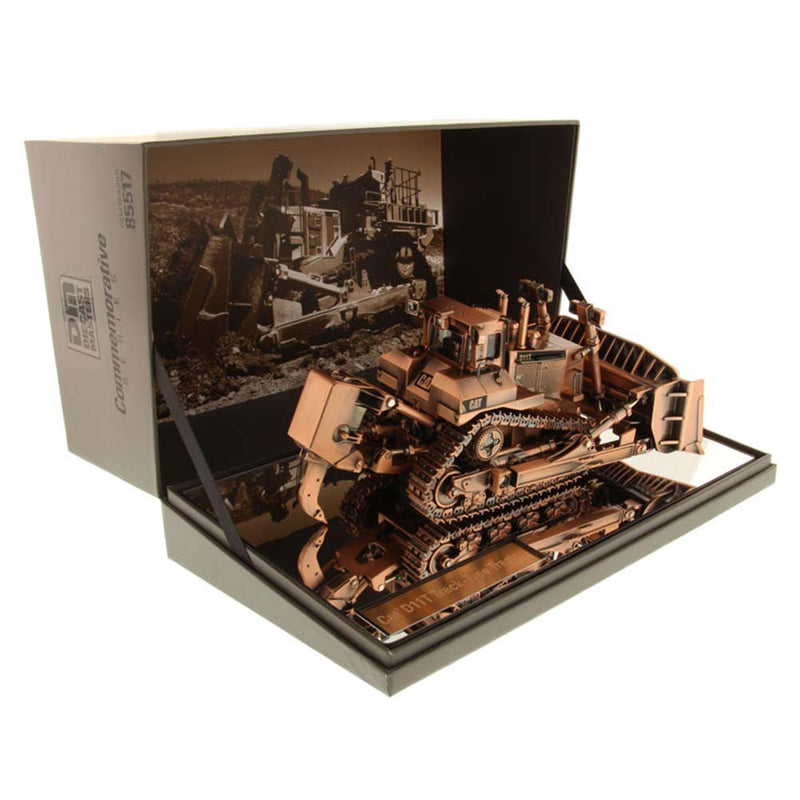 (B&D) Copper Finish ~ 1/50 Caterpillar D11T Dozer, Diecast Masters Commemorative Series - Damaged Item