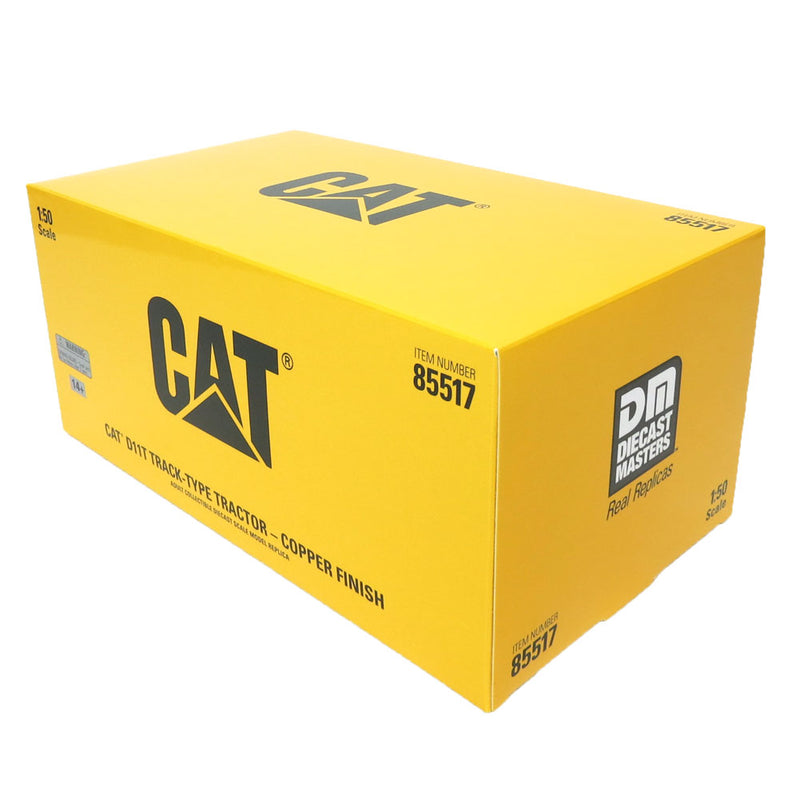 (B&D) Copper Finish ~ 1/50 Caterpillar D11T Dozer, Diecast Masters Commemorative Series - Damaged Item