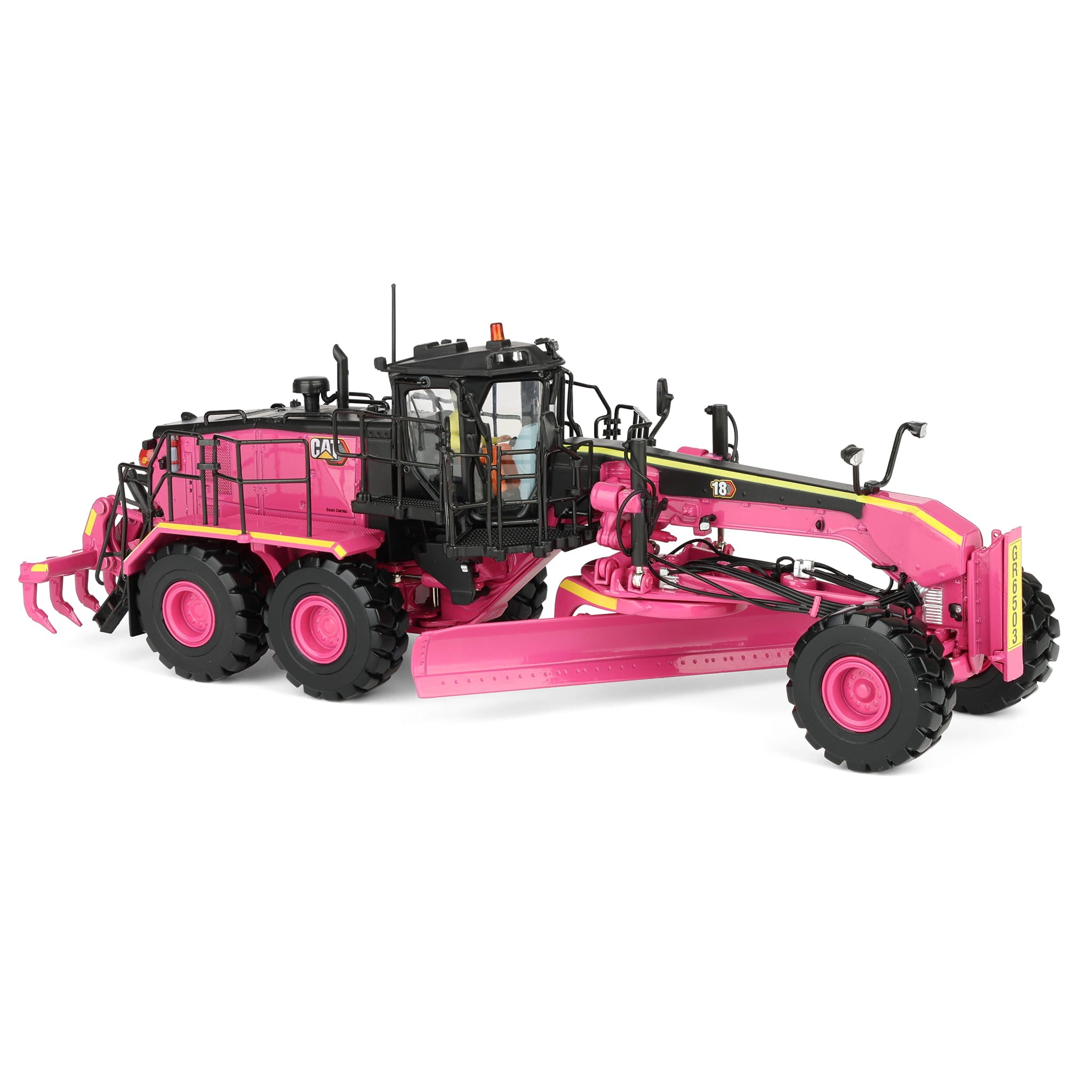 85521-Pink Pink Version ~ 1/50 Caterpillar 18M3 Motor Grader