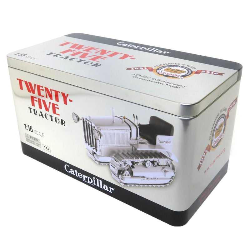 1/16 Silver Caterpillar Twenty Five Crawler by DieCast Masters, ACMOC 25th Anniversary Limited Edition