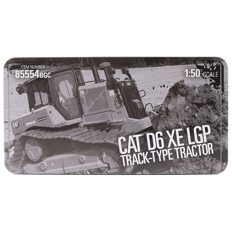 Black Centennial Deco ~ 1/50 CAT D6 LGP VPAT Tracked Tractor Dozer by Diecast Masters