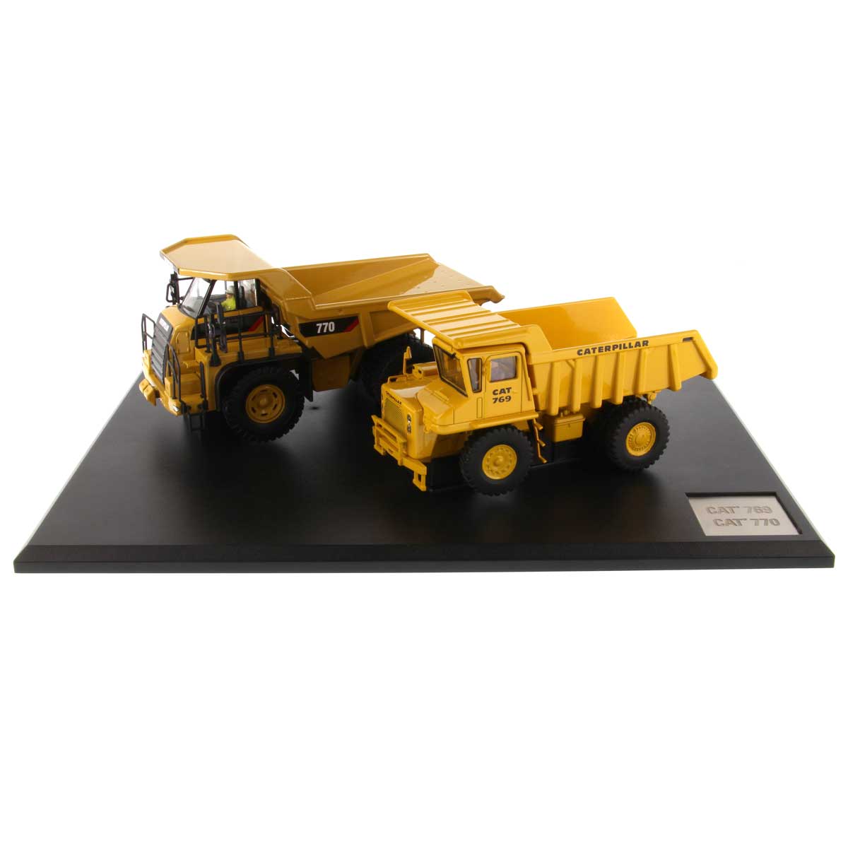 1/50 Caterpillar 769 & 770 Off Highway Truck Set, Diecast Masters