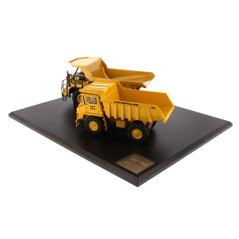 1/50 Caterpillar 769 and 770 Off Highway Truck 2 Piece Evolution Series Set