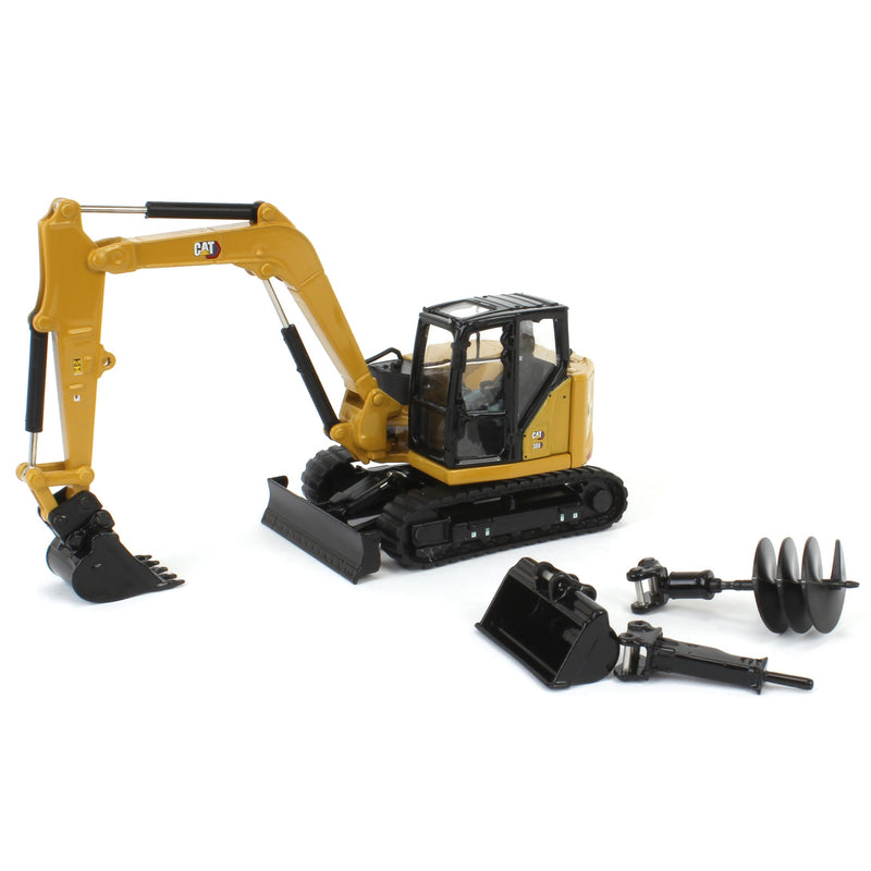 1/50 High Detail CAT 308 CR Mini Hydraulic Excavator