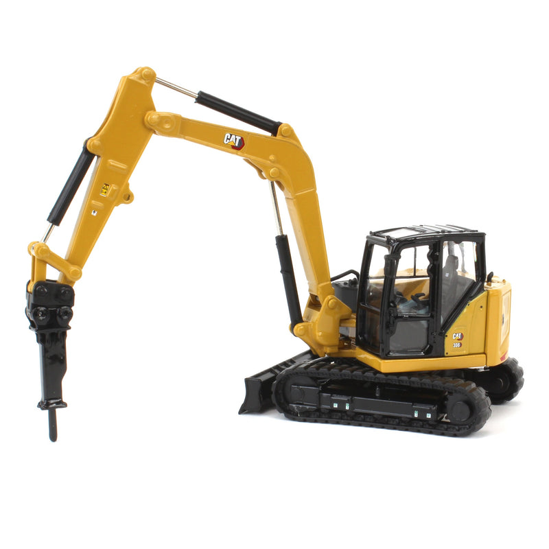 1/50 High Detail CAT 308 CR Mini Hydraulic Excavator