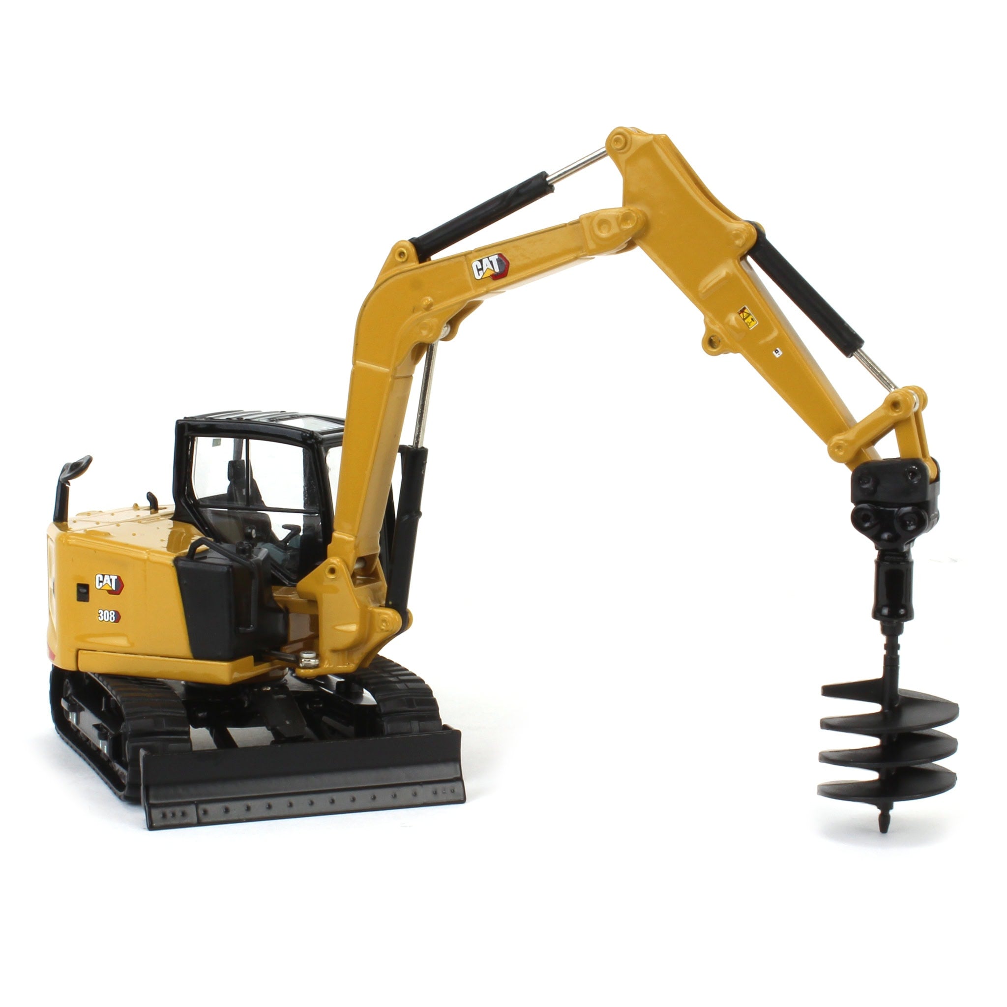 CATERPILLAR 308C CR ミニチュア1/50 85596 1/50 Caterpillar 308 CR Mini Hydraulic Excavator, Diecast
