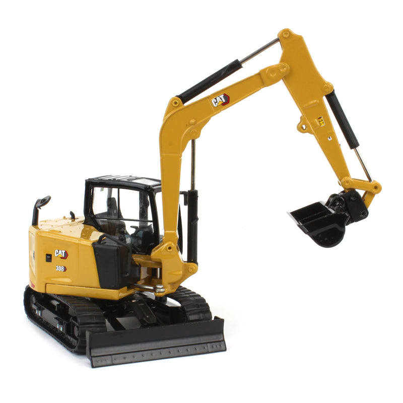 1/50 High Detail CAT 308 CR Mini Hydraulic Excavator