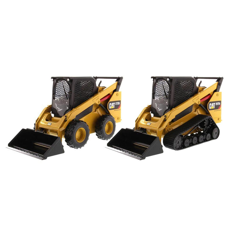 1/16 High Detail Caterpillar 297D2 Multi-Terrain and 272D2 Skid Steer Loader