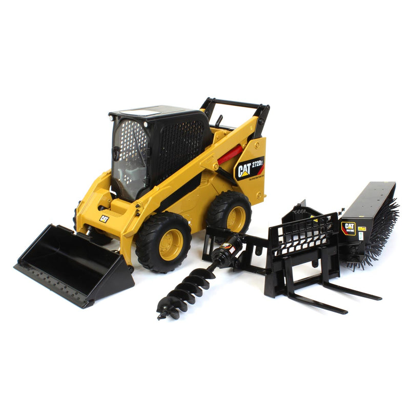 1/16 High Detail Caterpillar 297D2 Multi-Terrain and 272D2 Skid Steer Loader